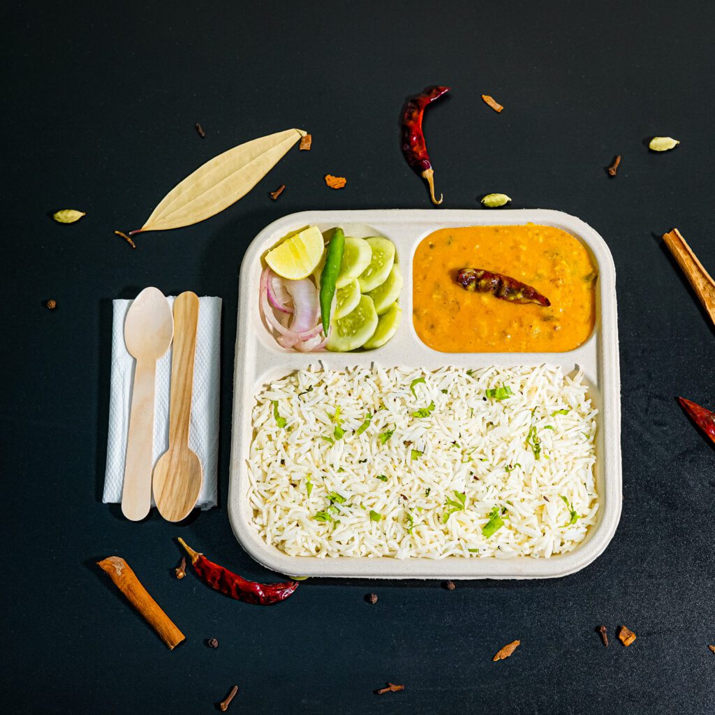 Dal Ghee Tadka Rice Bowl