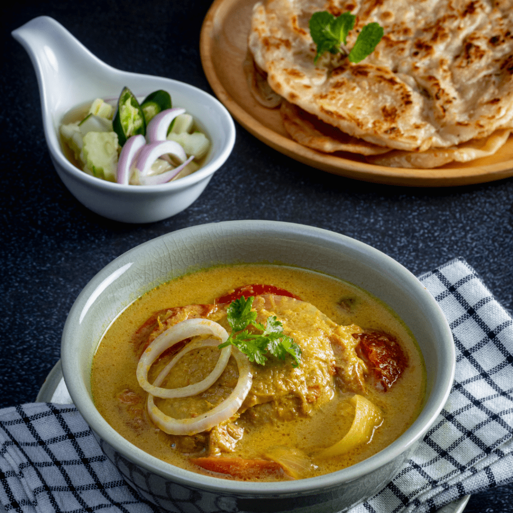 Mughlai Butter Chicken With 4Roti