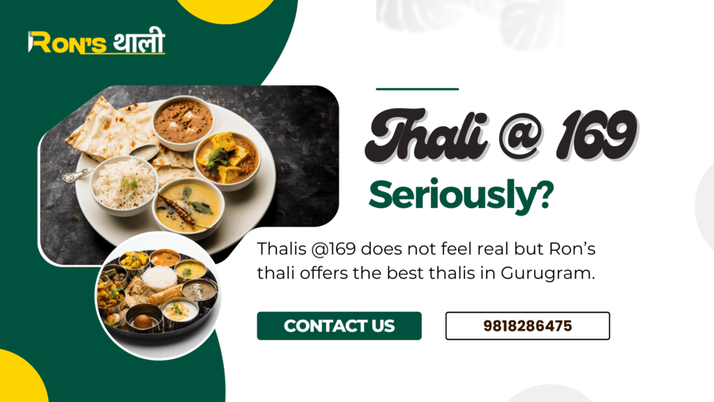 thali at 169 in gurgaon